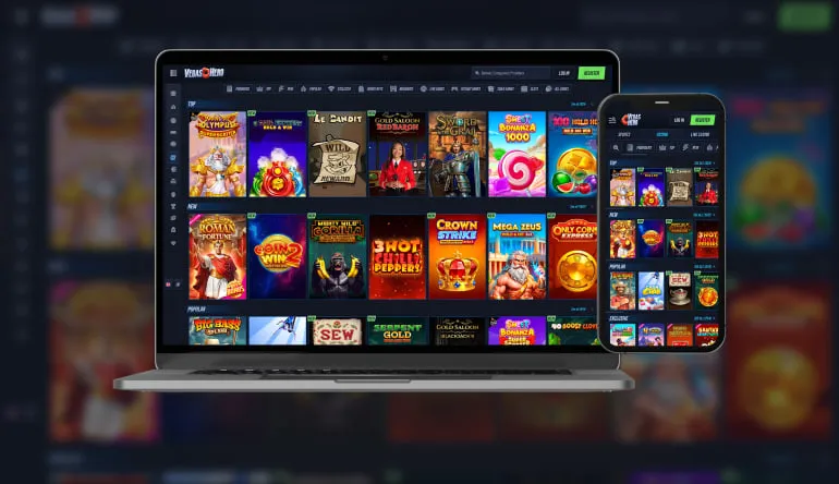 VegasHero Casino App-Screenshot